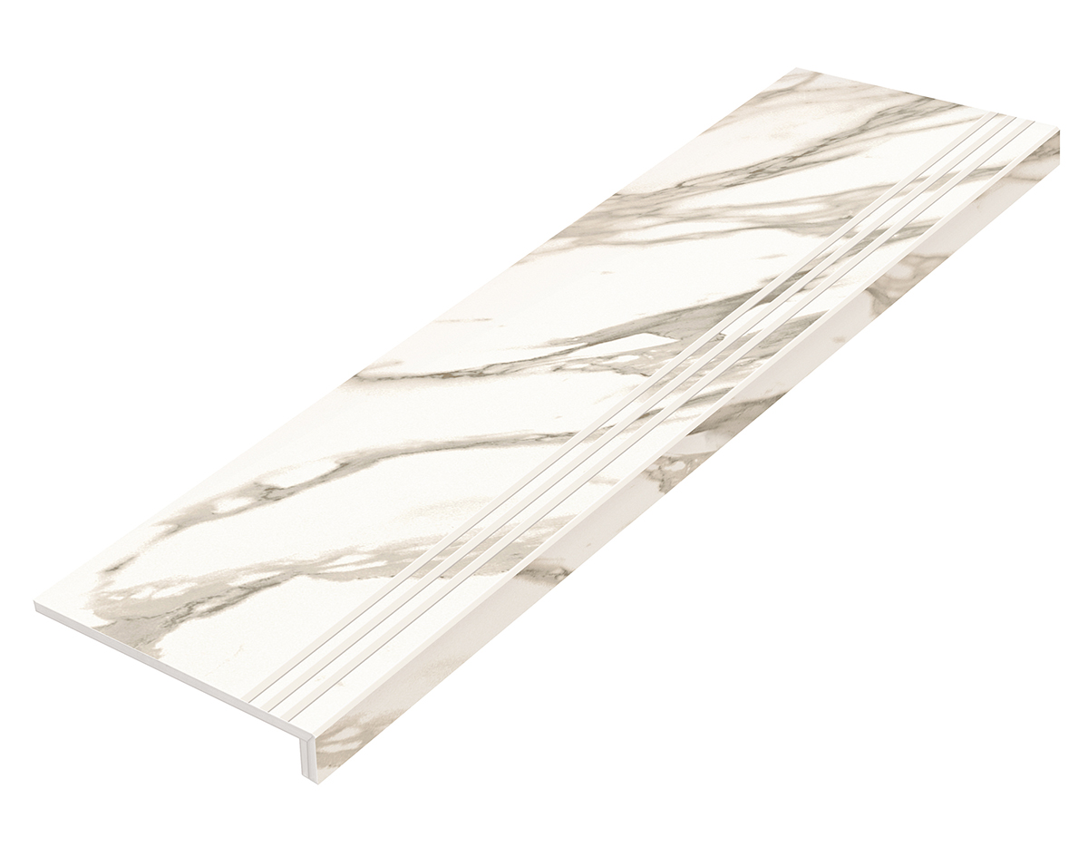 Calacatta Champagne Ступень LUX